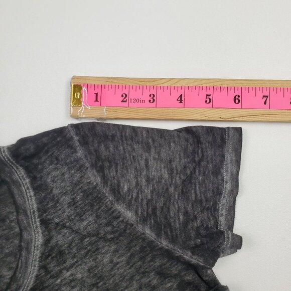 Maurices Hold On Let Me Overthink This Graphic Tee Womens Size S Burnout Black - Picture 11 of 11